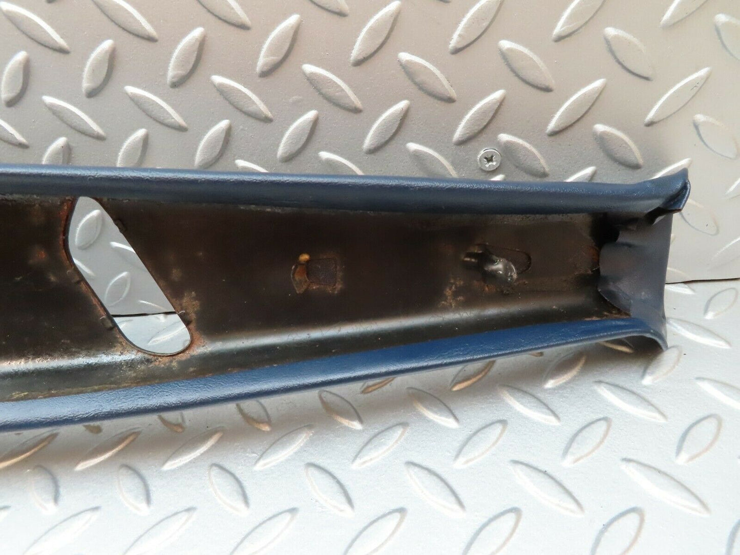 4344 Mercedes-Benz W123 230E B Pillar Cover Right Side Blue