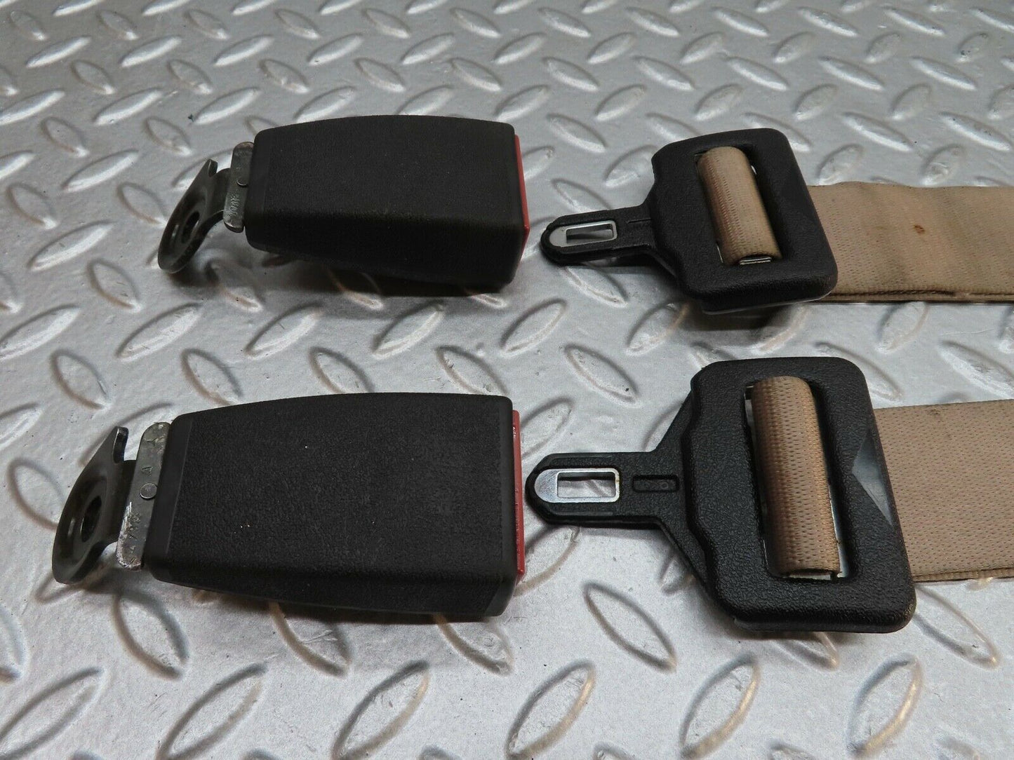 20107 Mercedes-Benz R129 300SL Coupe Rear Seat Belt With Buckles 1298600369
