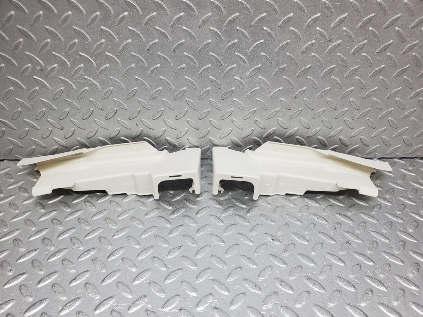 44606 Mercedes-Benz W124 220E Front Door Lock Cover Pair 1247231808