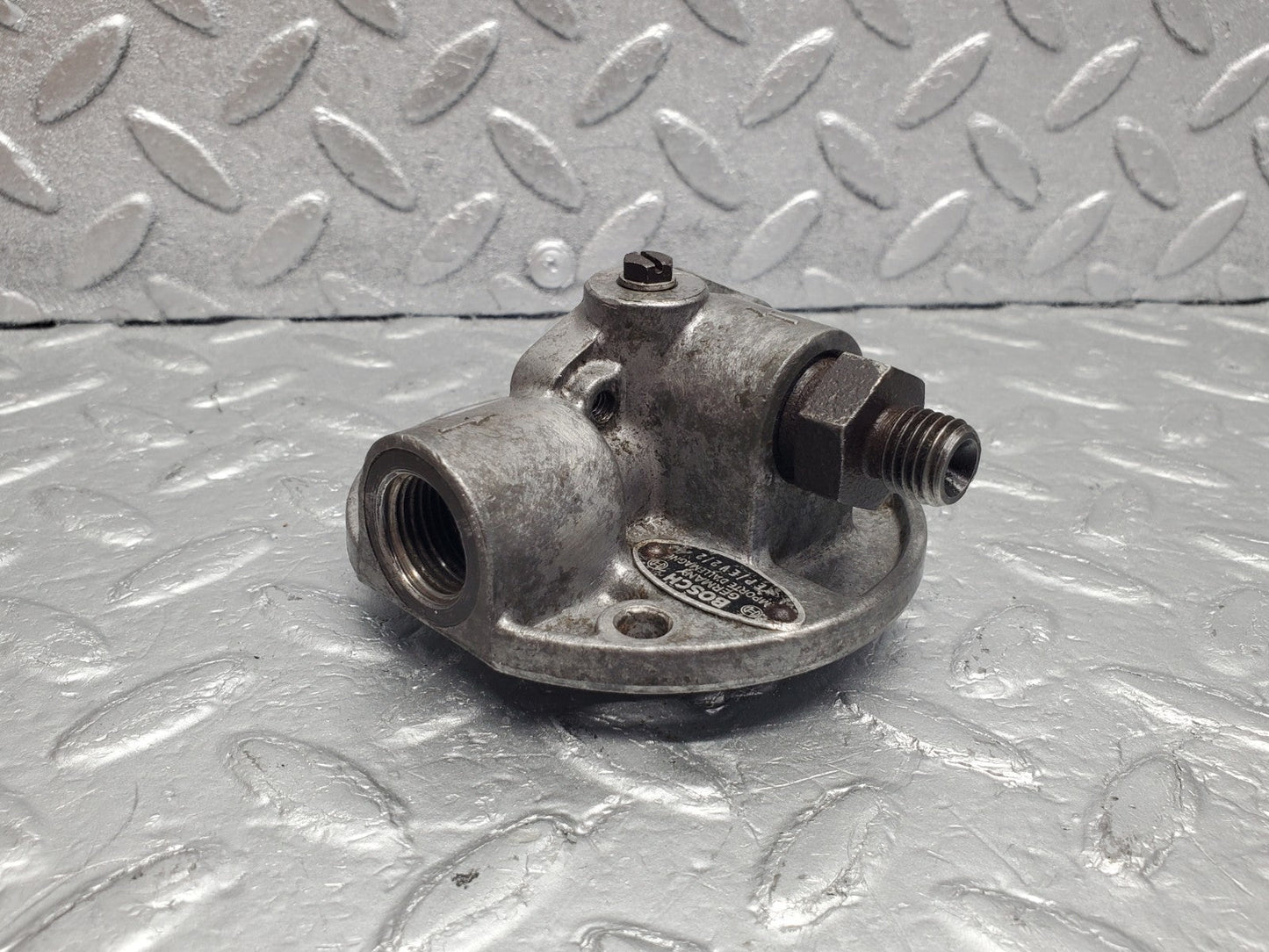 W112 cold start valve housing used OEM