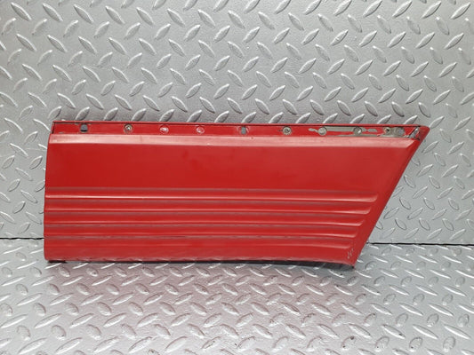 43490 Mercedes-Benz C126 380SEC Coupe Rear Left Fender Wing Lower Moulding Trim