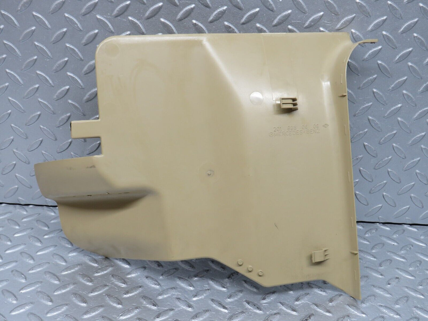 38706 Mercedes-Benz W201 190E 2.6L Kick Panel Right Beige 2016880606
