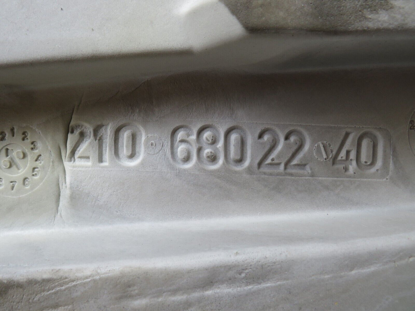 34834 Mercedes-Benz W210 320E Front Right Floor Carpet Grey 2106802240