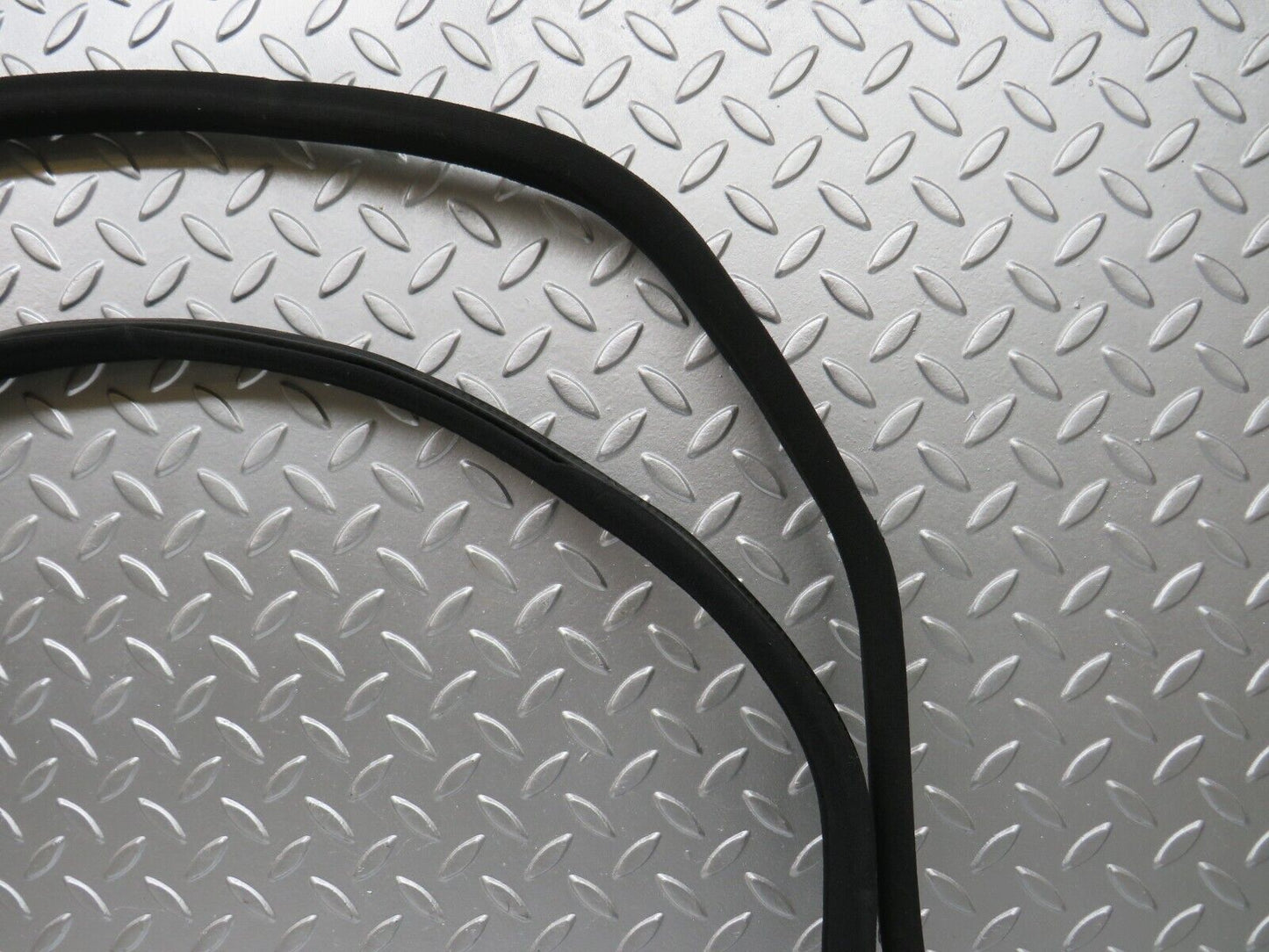 28467 Mercedes-Benz S123 240D Wagon Cloth Covered Door Seal Pair Left Side