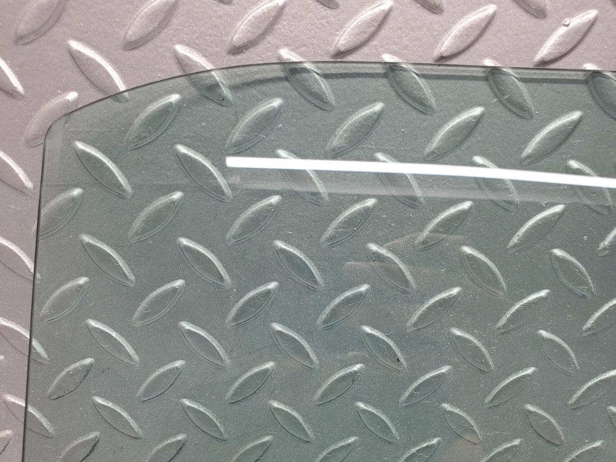 W201 Baby Benz rear right door window glass used OEM