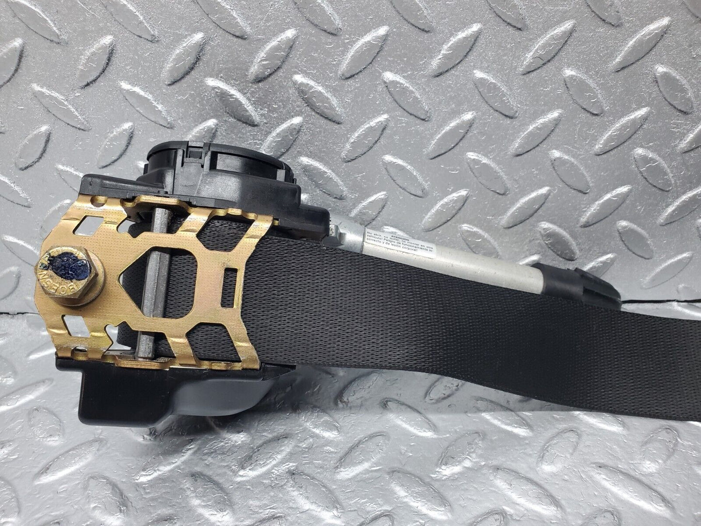 45864 Mercedes-Benz W126 420SE Front Left Seat Belt With Buckle 1268603986 1268680011 1268604096