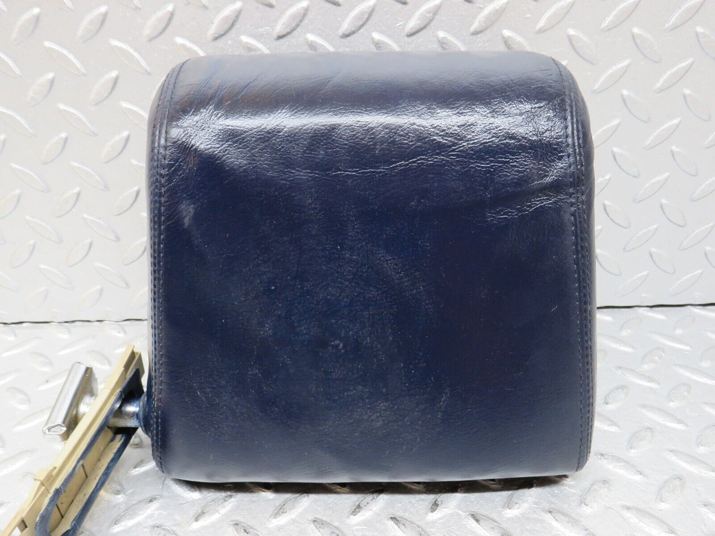 36837 Mercedes-Benz R129 300SL-24 Front Left Seat Headrest Blue Leather
