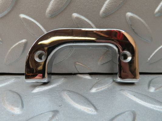 3824 Mercedes-Benz S123 200T Wagon Left Chrome Door Latch Trim 1237230124