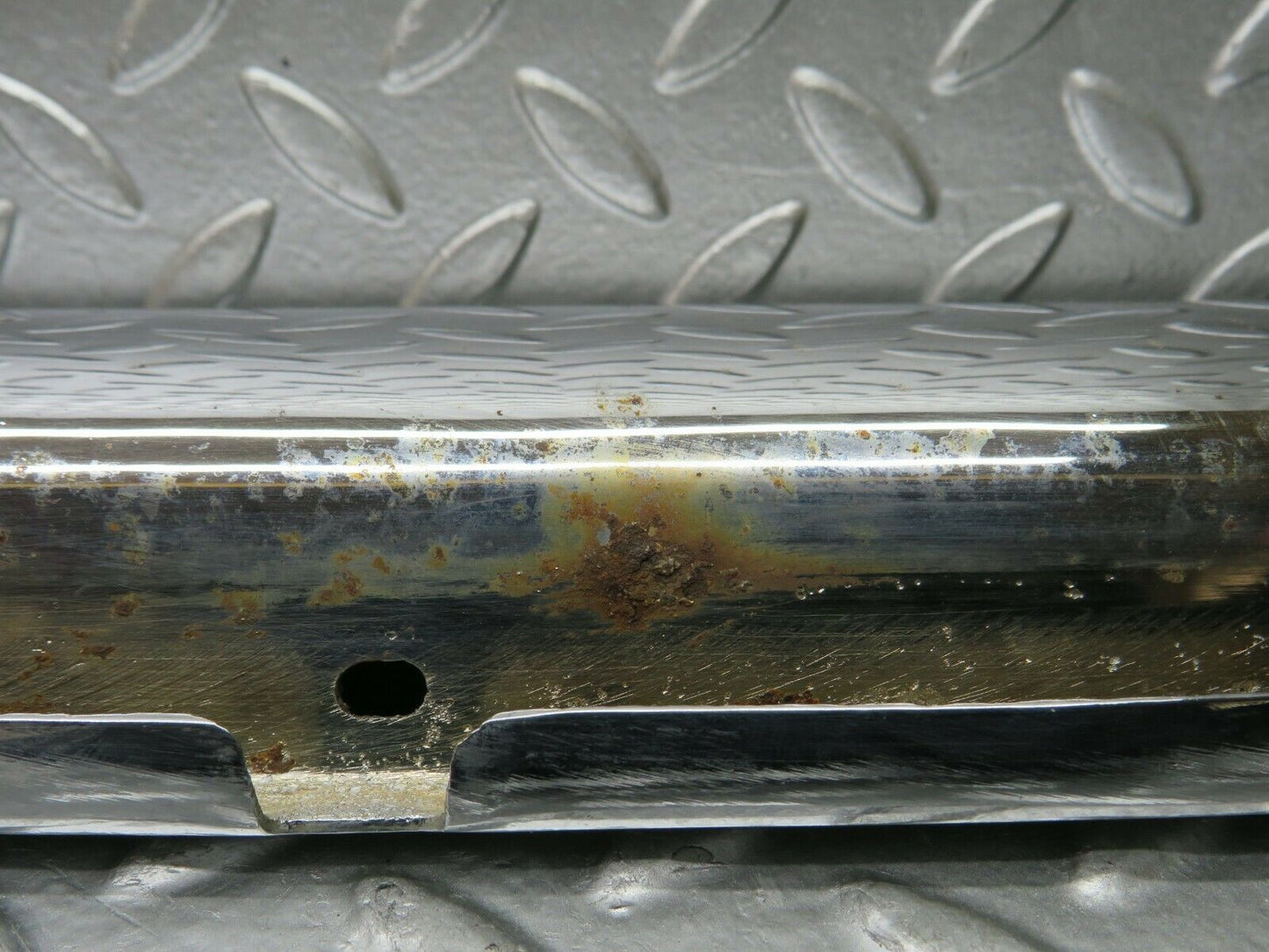 22708 Mercedes-Benz C107 450SLC Coupe Rear Bumper Top Chrome