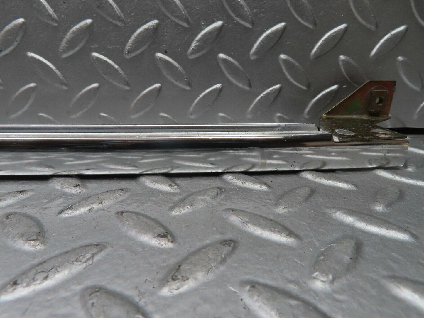21575 Mercedes-Benz W126 300SE Rear Left Door Chrome Window Channel