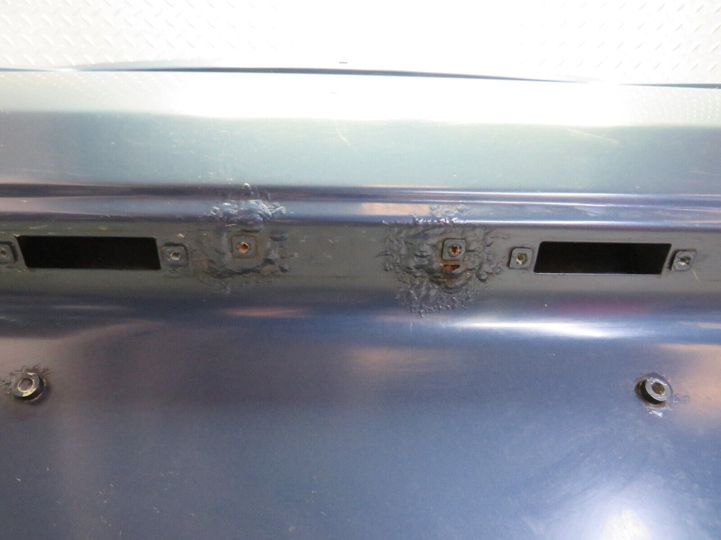 31417 Mercedes-Benz S124 220TE Wagon Tailgate Trunk Door & Handle Moulding Trim