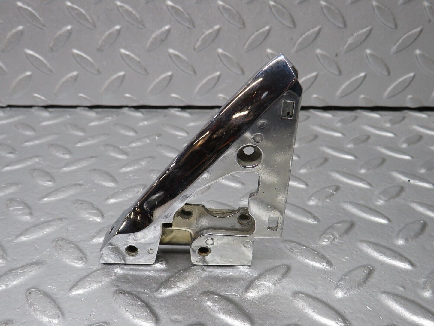 39120 Mercedes-Benz R107 500SL Left Wing Mirror Triangle Chrome Bracket