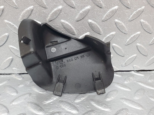 45636 Mercedes-Benz W126 420SE Engine Bay Cover Left 1266830136