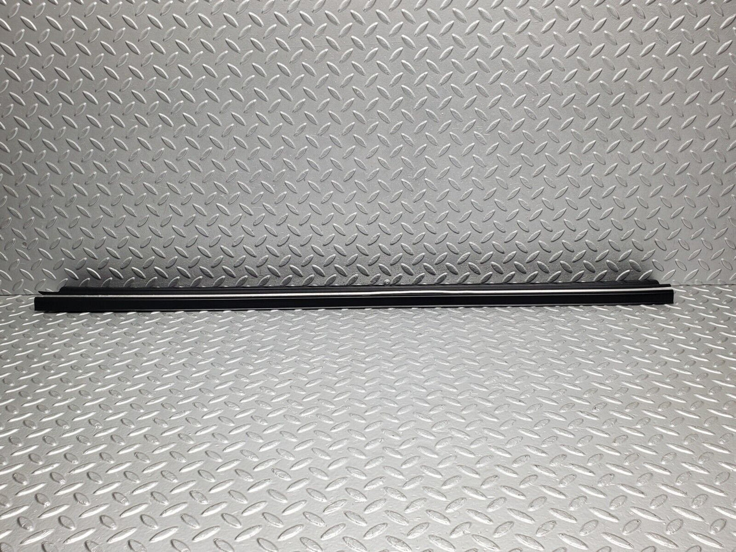 46330 Mercedes-Benz C123 280CE Coupe Door Sill Trim Black Left Side