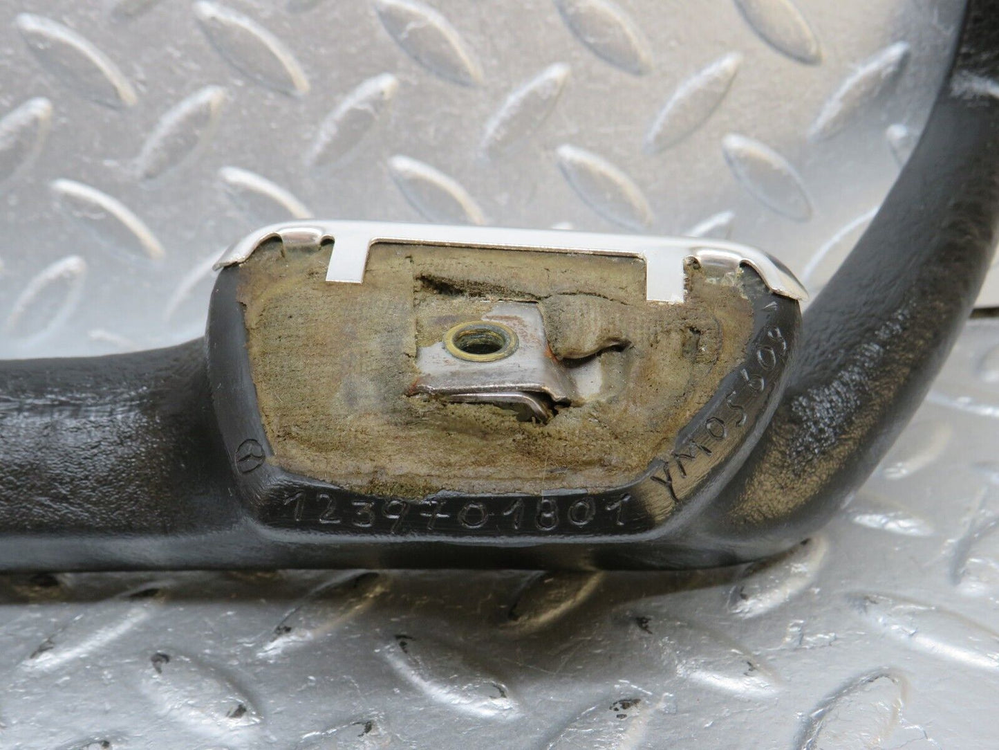 40554 Mercedes-Benz W123 300D Rear Right Interior Door Handle Black 1239701801