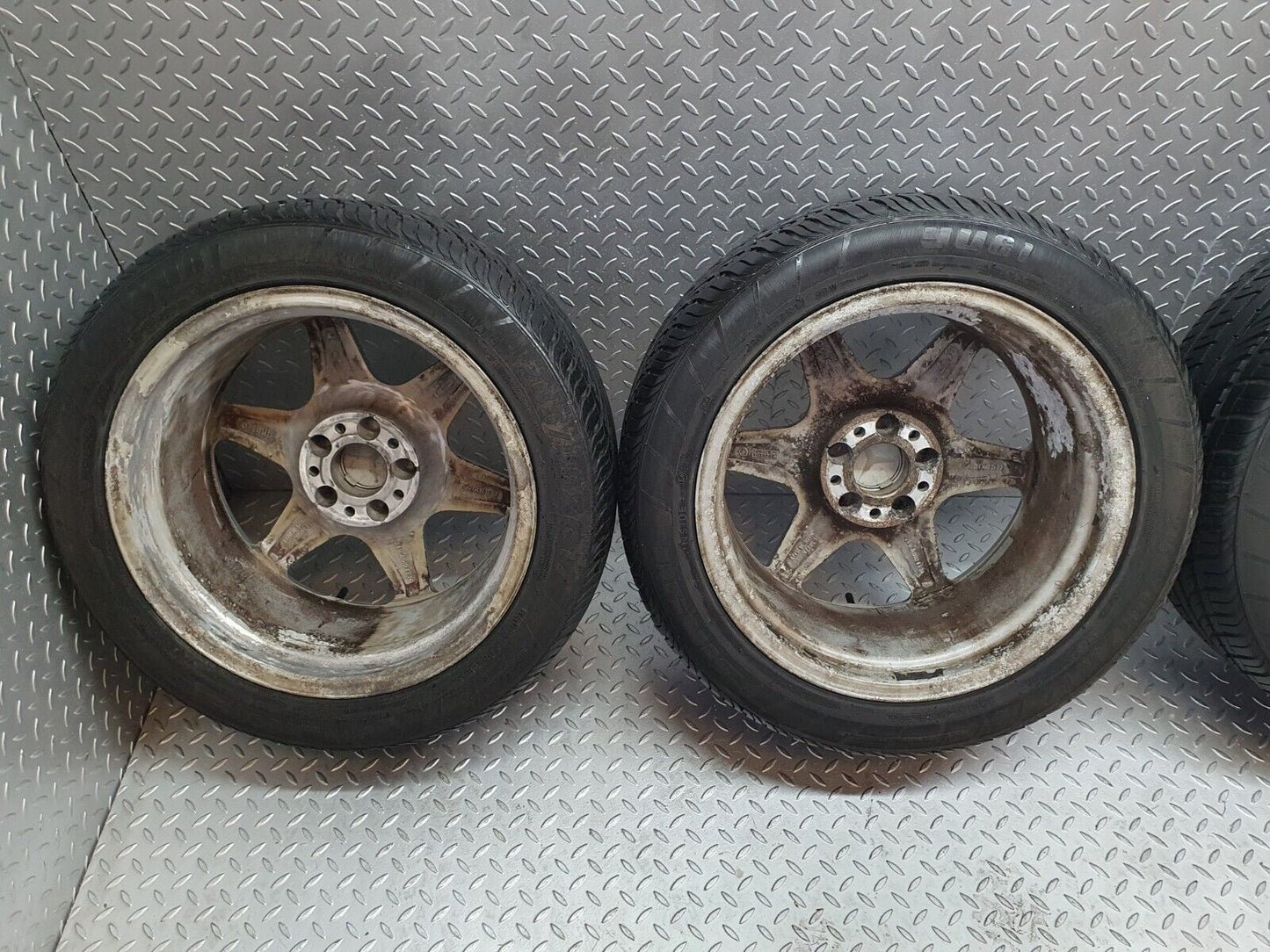 42632 Mercedes-Benz R129 320SL Alloy Wheel Set 8 1/4Jx17H2 ET34 1244011702
