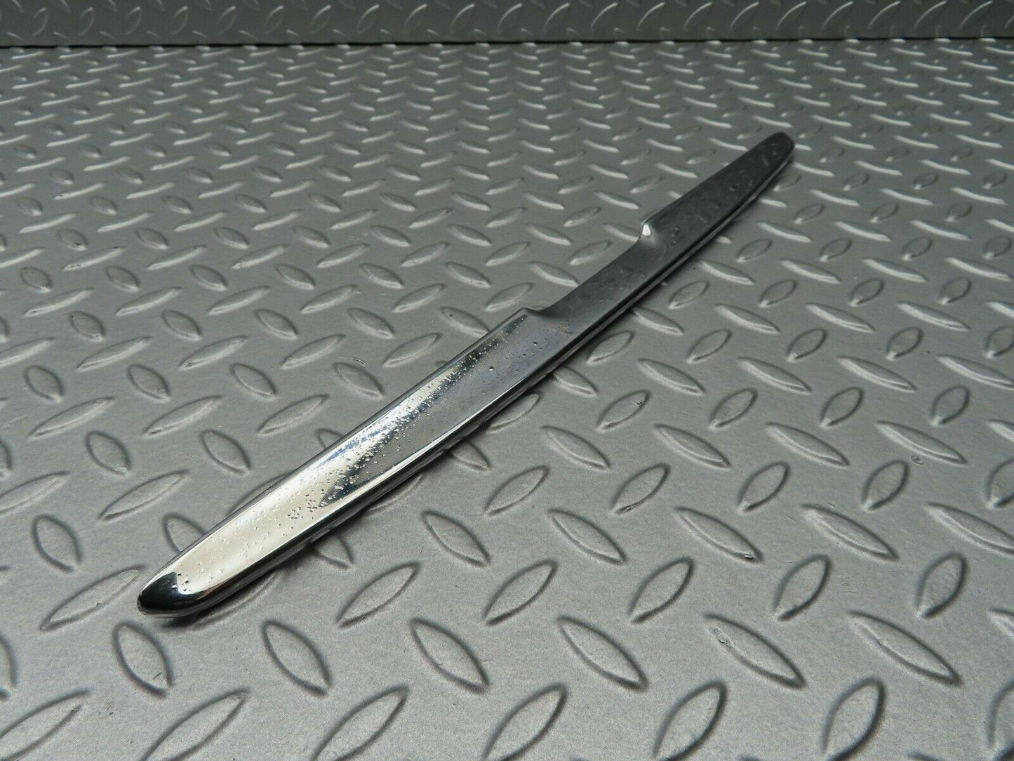5171 Mercedes-Benz R107 350SL Trunk Chrome Handle Moulding 1077580202