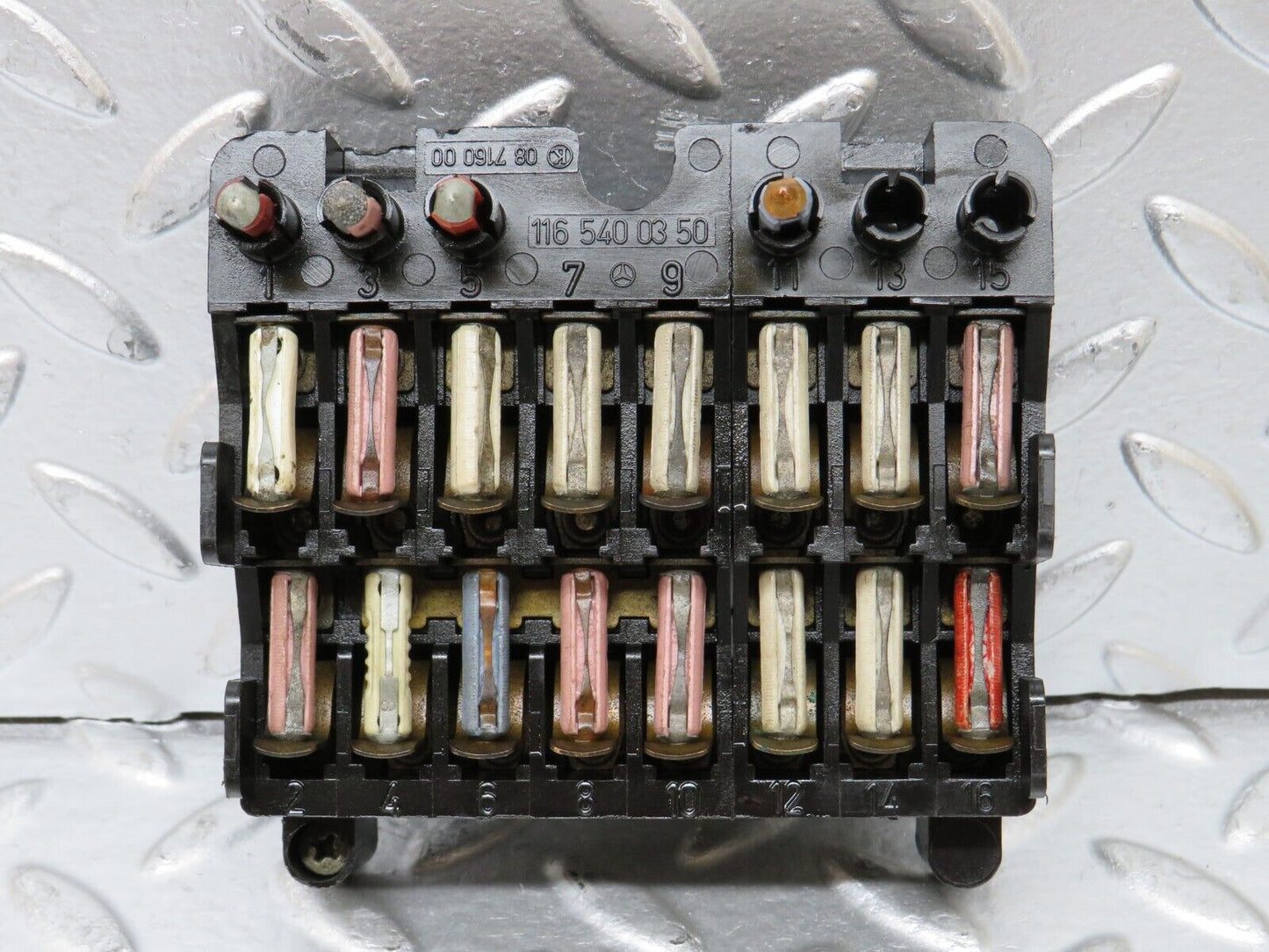 26188 Mercedes-Benz W116 450SE Fuse Box 1165400350