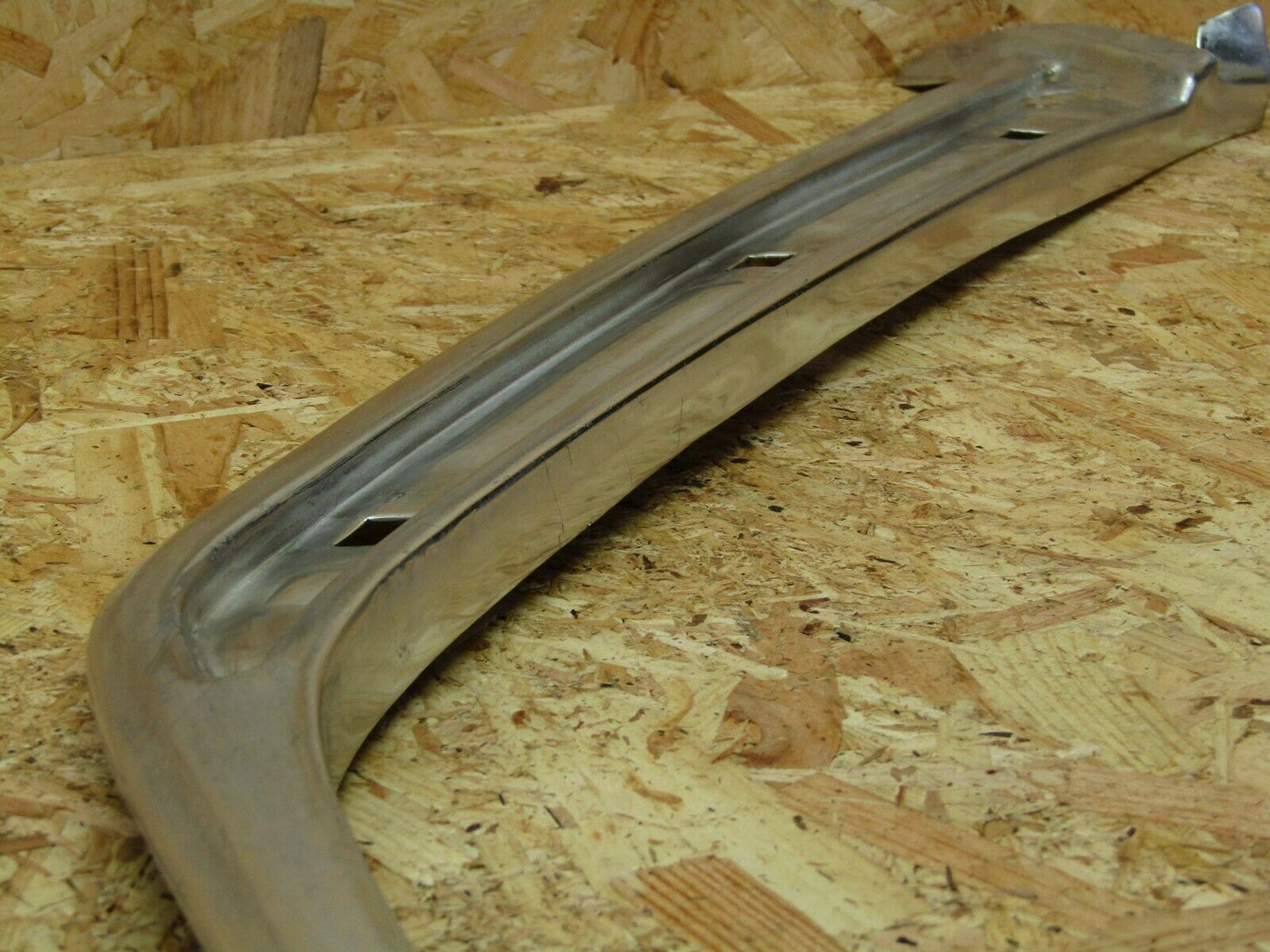 2167 Mercedes-Benz W116 350SE Front Right A Pillar Chrome Moulding Trim