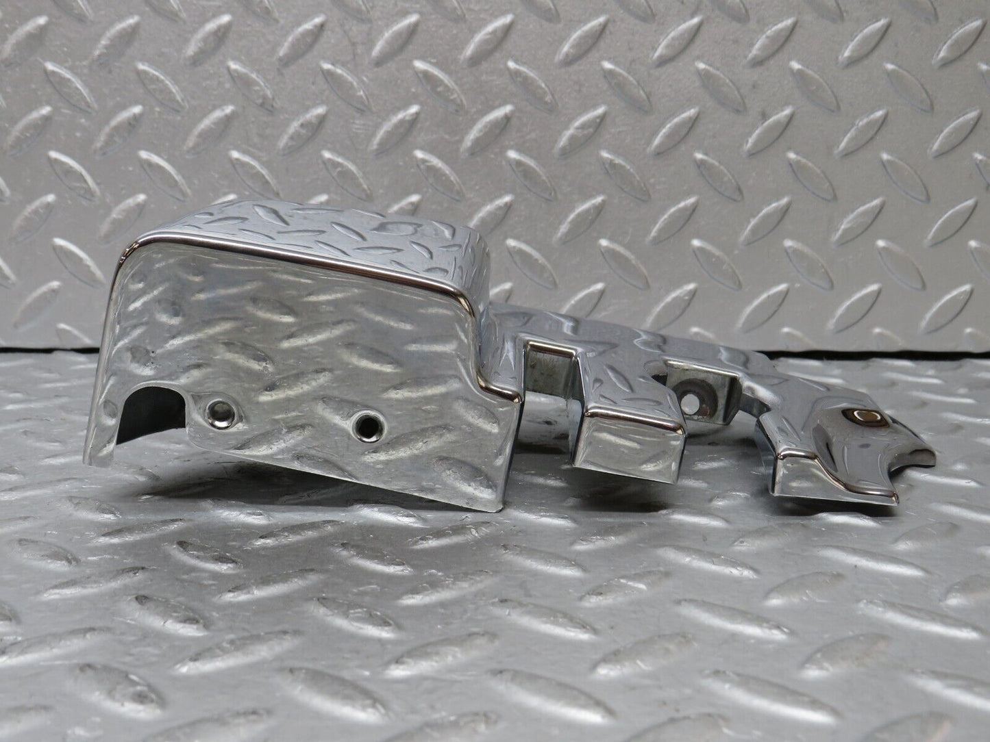 35666 Mercedes-Benz R107 280SL Coupe B Pillar Chrome Cover Right 1076930435