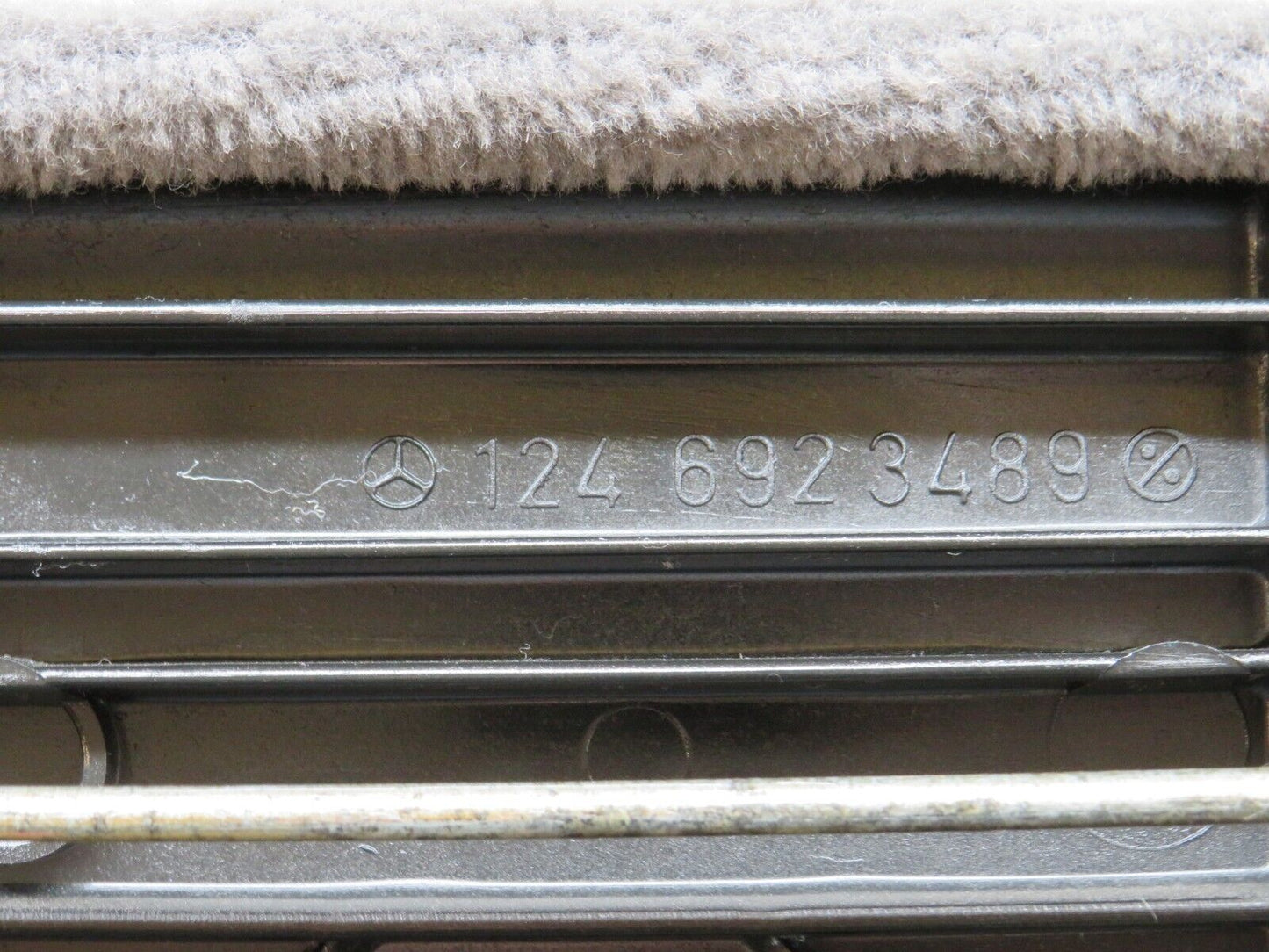 32350 Mercedes-Benz S124 300TE Trunk Side Panel Cover Right Grey 1246923489