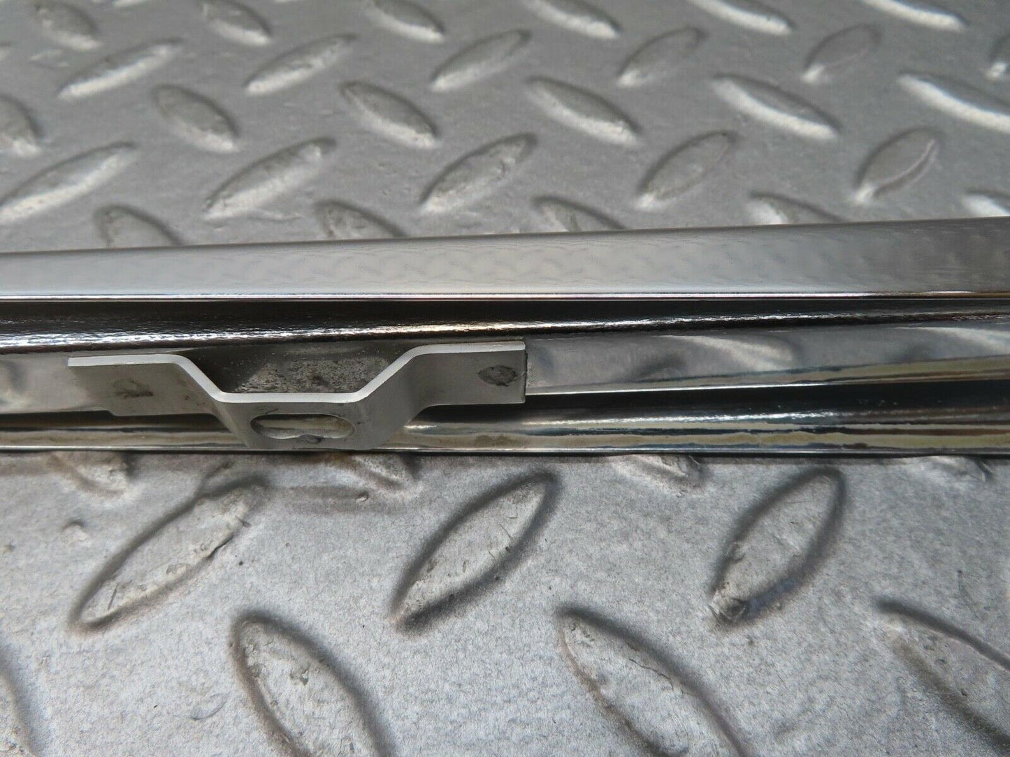 13190 Mercedes-Benz W111 220S Rear Right Door Front Chrome Window Channel