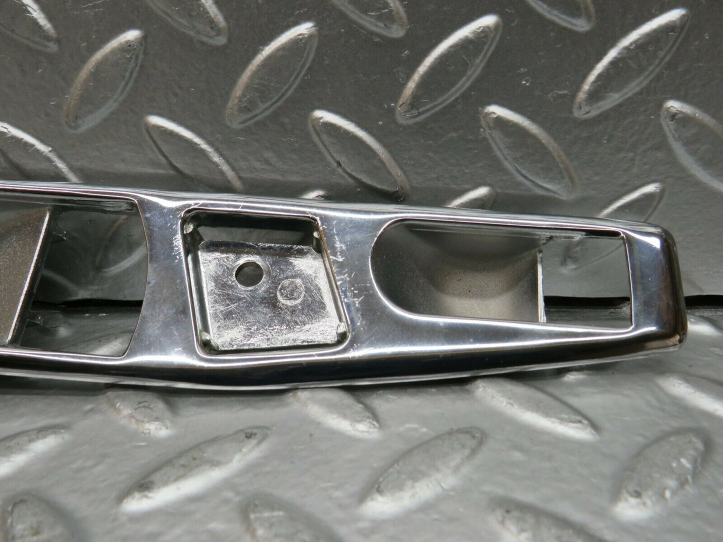 22747 Mercedes-Benz C107 450SL Interior Door Handle Chrome Surround Right Side