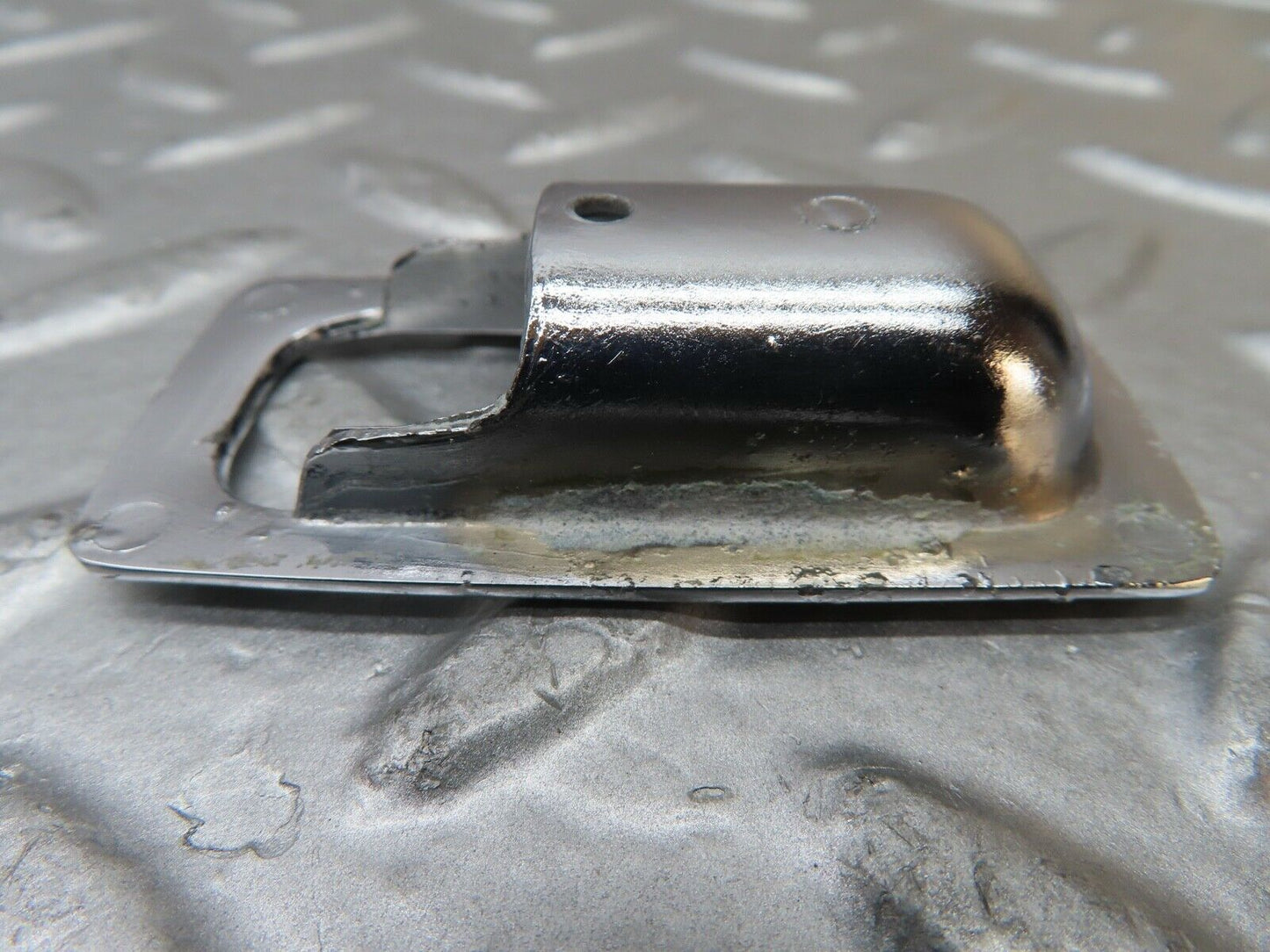 20838 Mercedes-Benz W114 250CE Coupe Door Lock Handle Surround Chrome