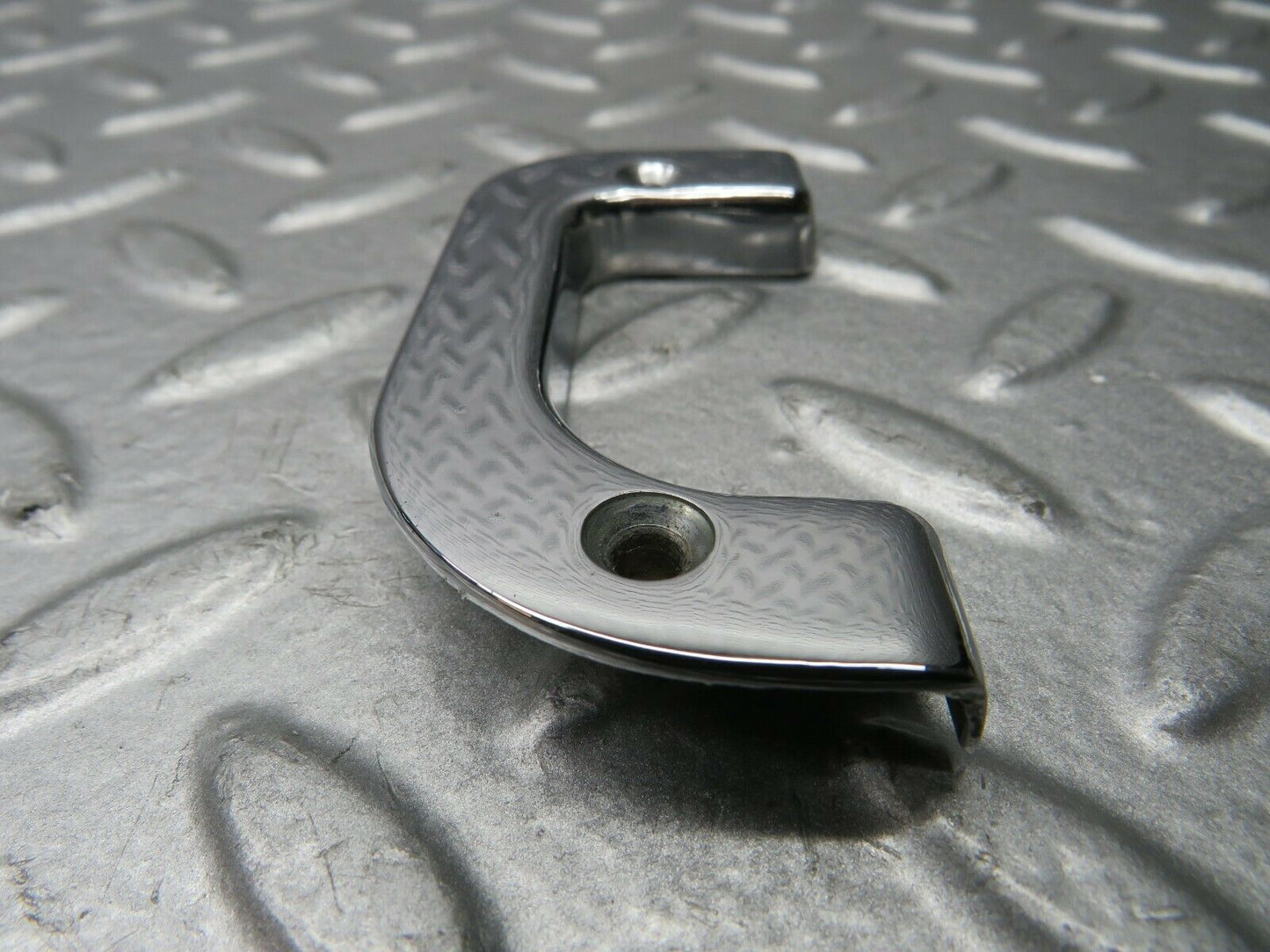 21972 Mercedes-Benz S123 280TE Wagon Left Chrome Door Latch Trim 1237230124