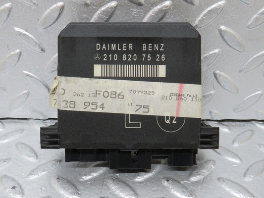 34760 Mercedes-Benz W210 320E Door Control Unit Front Left 2108207526
