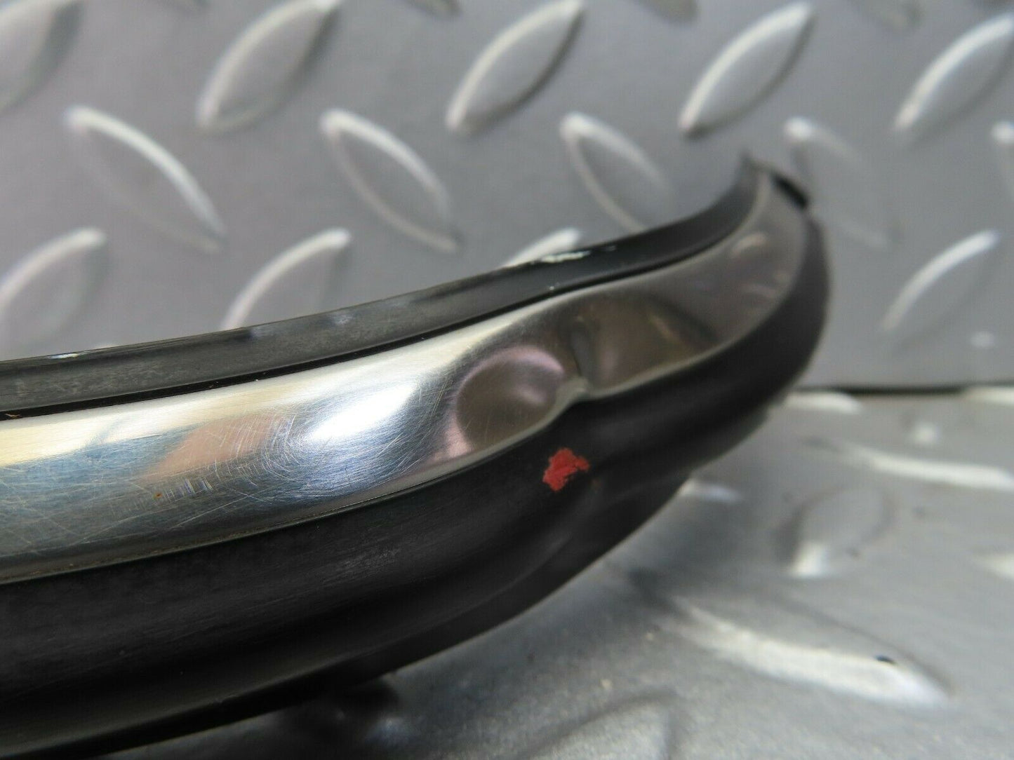 7767 Mercedes-Benz S123 230TE Wagon Centre Fender Chrome Trim Rear Left