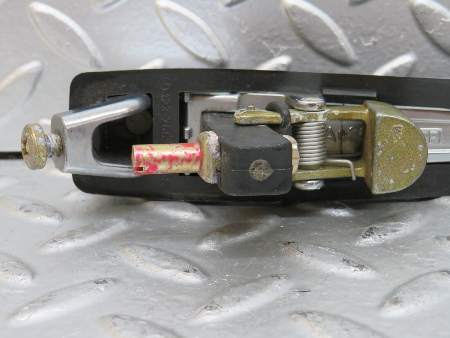 28165 Mercedes-Benz W123 280E Rear Right Exterior Chrome Handle 1237600359