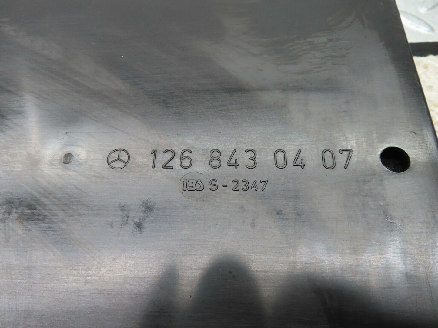 21470 Mercedes-Benz W126 300SE Rear Right Parcel Shelf Storage 1268430407