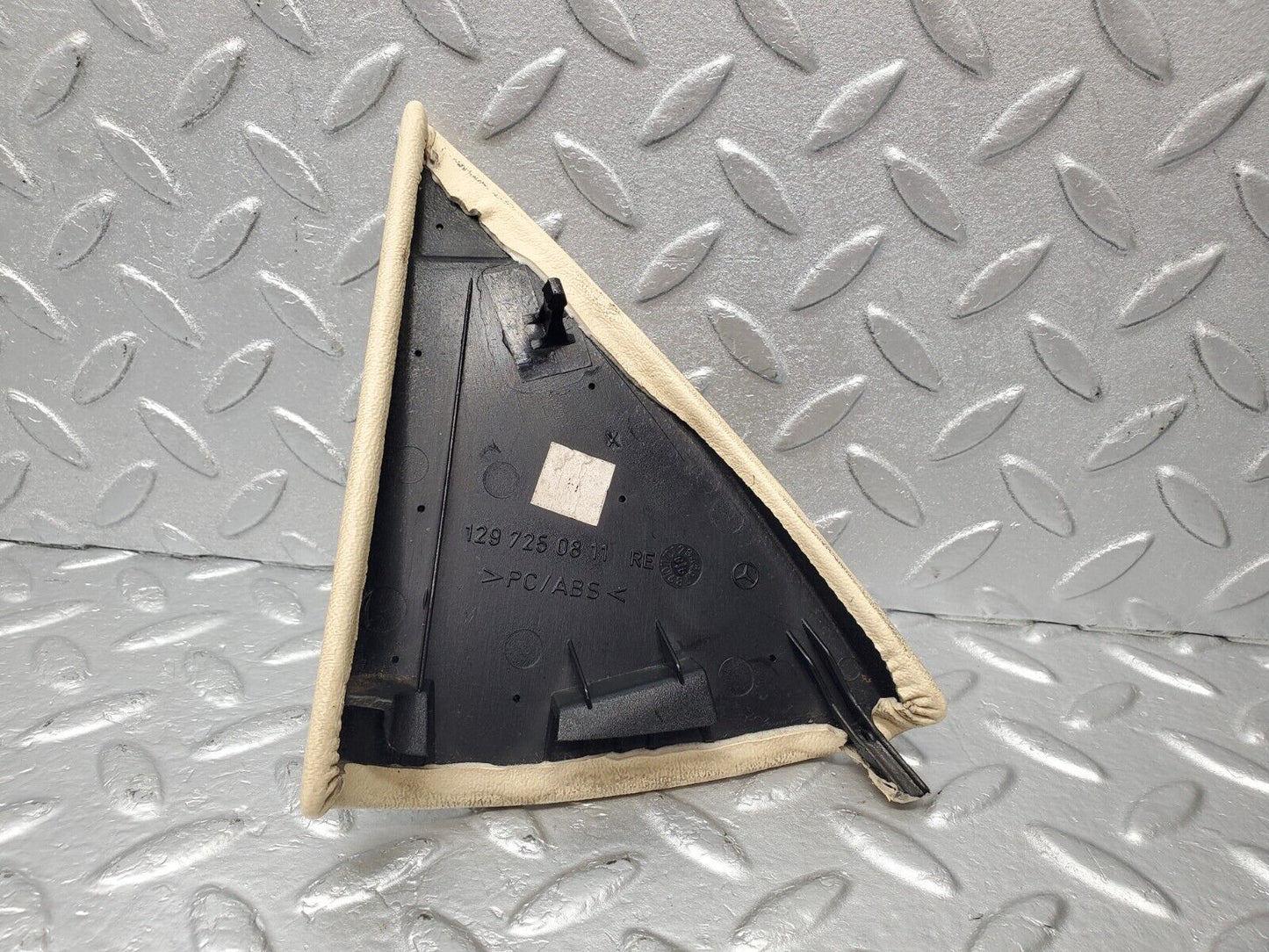 46753 Mercedes-Benz R129 320SL Coupe Mirror Triangle Cover Right Beige 1297250811