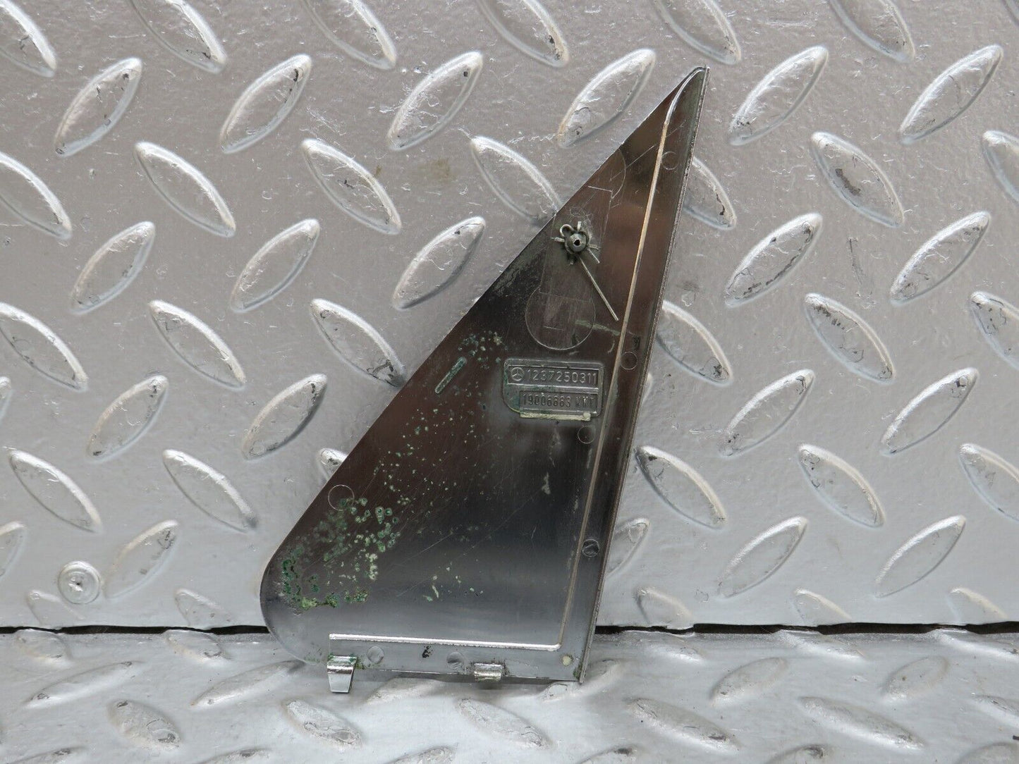 28355 Mercedes-Benz S123 240D Wagon Mirror Triangle Cover Left Side 1237250311