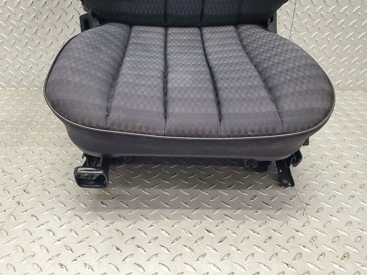 W201 Baby Benz front left passenger seat black used OEM