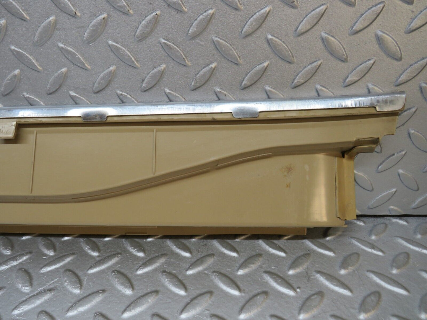 38286 Mercedes-Benz R129 280SL Coupe Left Door Sill Beige 1296800335