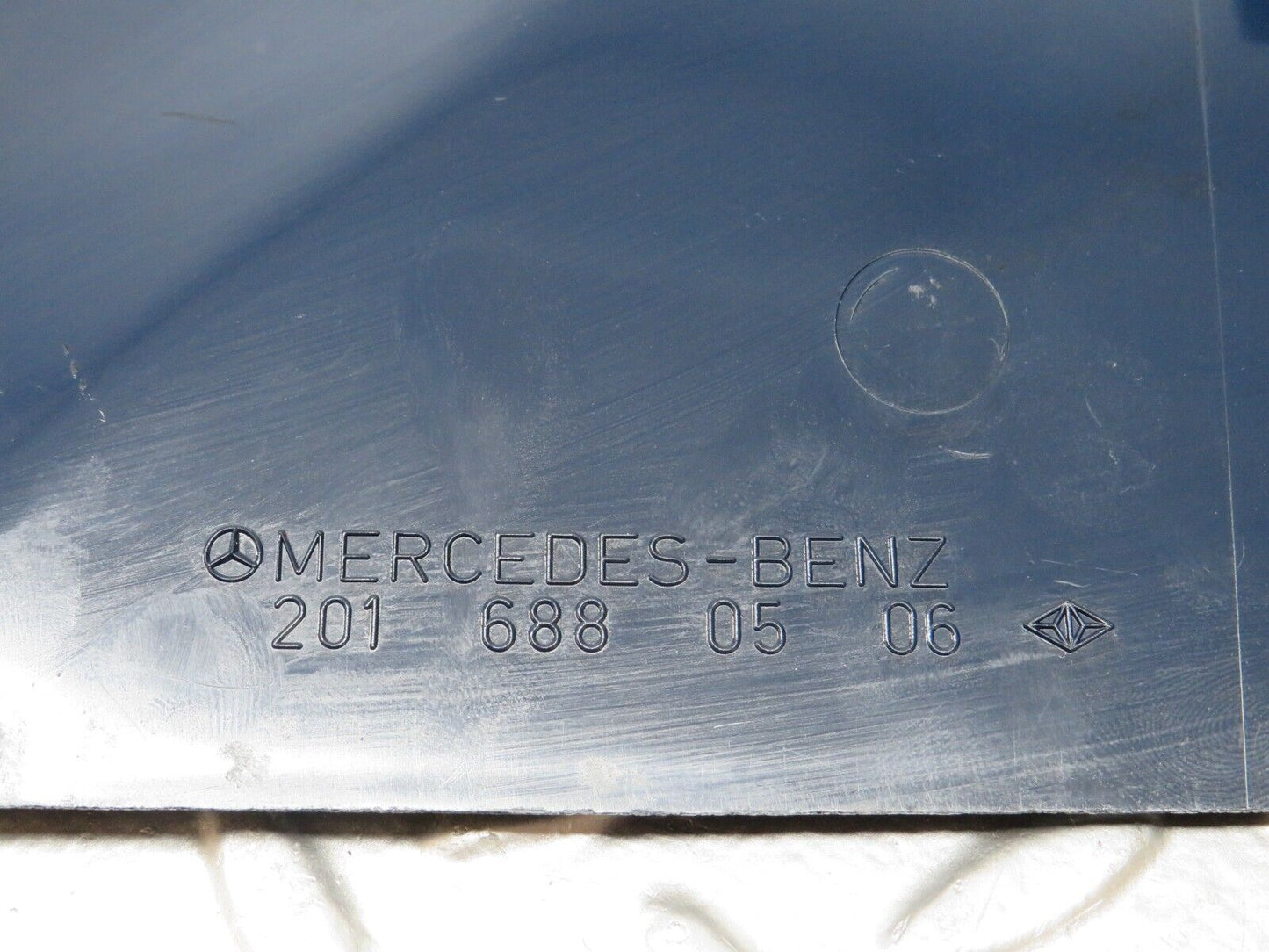 25146 Mercedes-Benz W201 190D Kick Panel Left Blue 2016880506