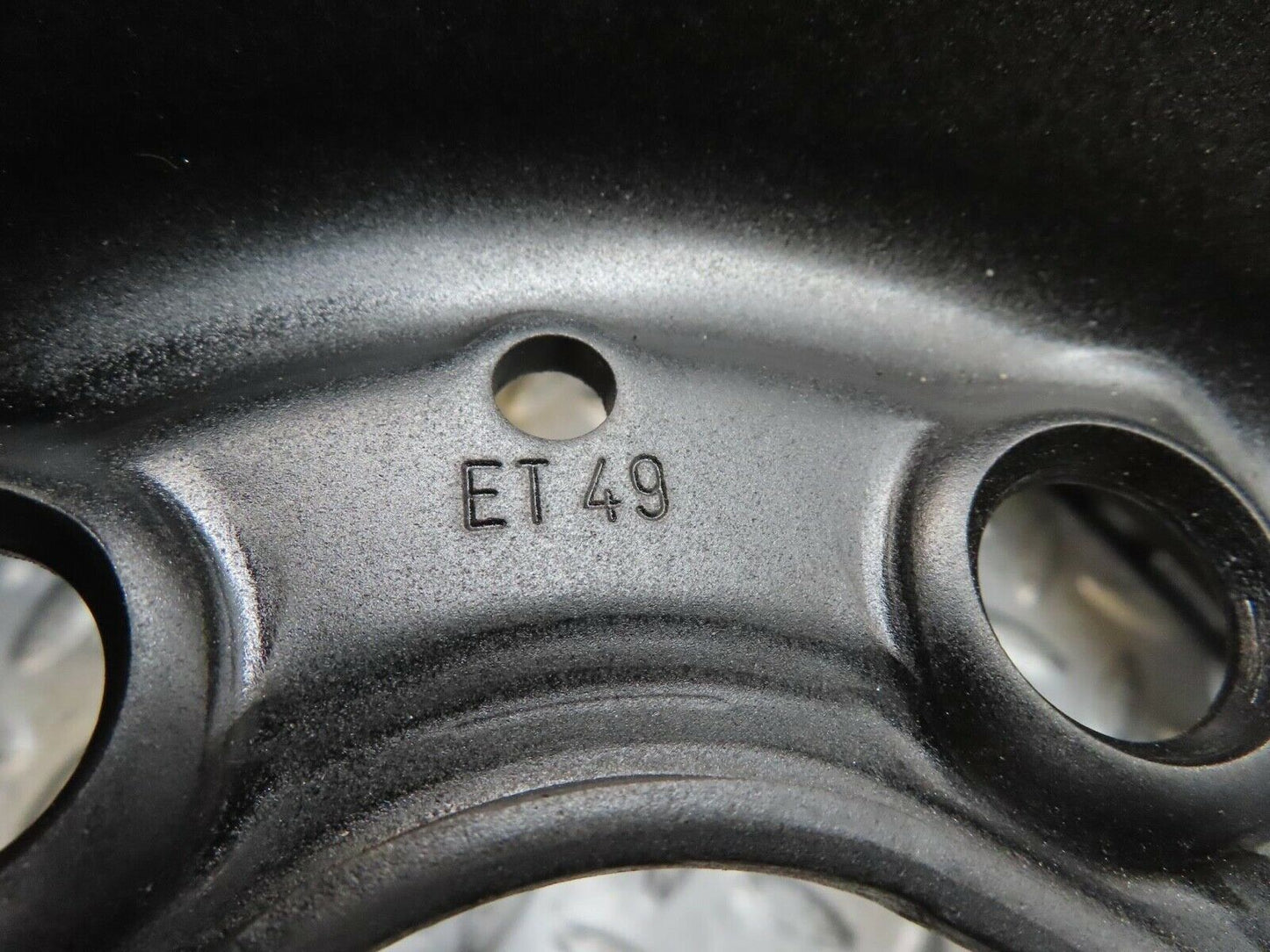 13247 Mercedes-Benz Steel Wheel 6.5Jx15H2 ET49 5x112 1244001202
