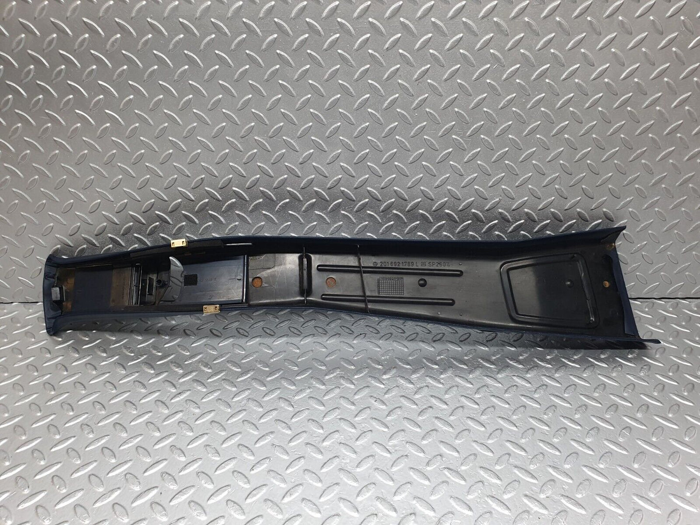 42654 Mercedes-Benz W201 190 2.0L B Pillar Cover Left Blue 2016921789 2016920044