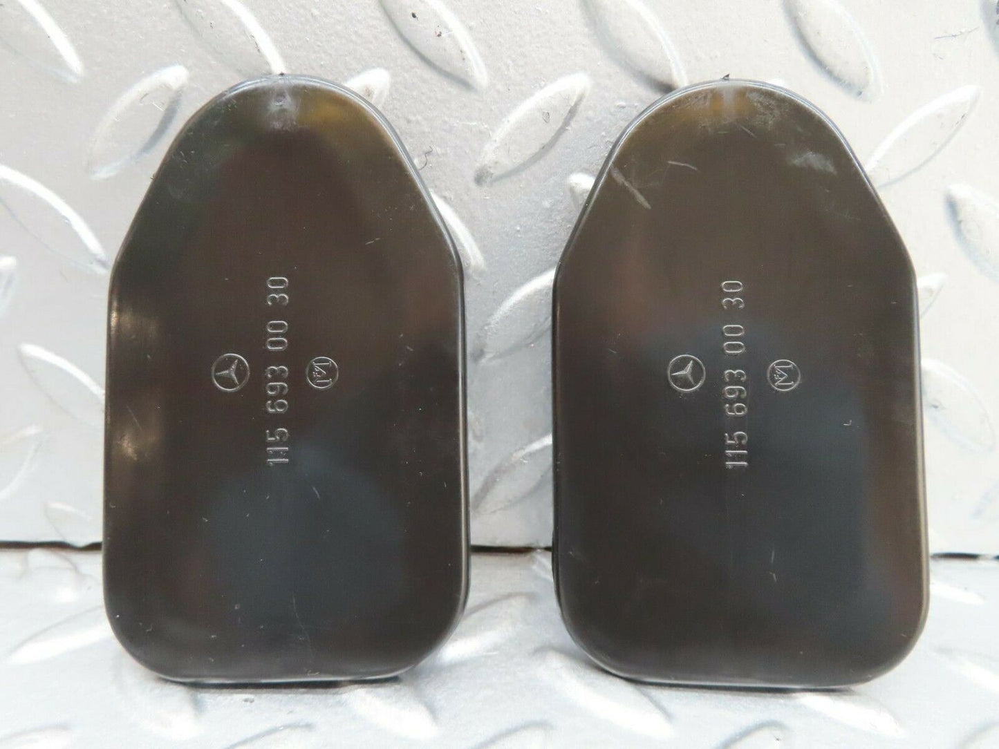 15456 Mercedes-Benz W123 230E Boot Trunk Access Cover Panel Pair 1156930030