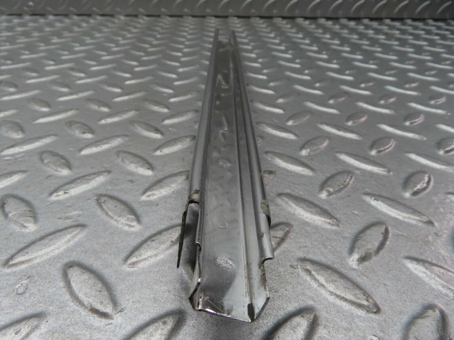 13193 Mercedes-Benz W111 220S Rear Left Door Front Chrome Window Channel