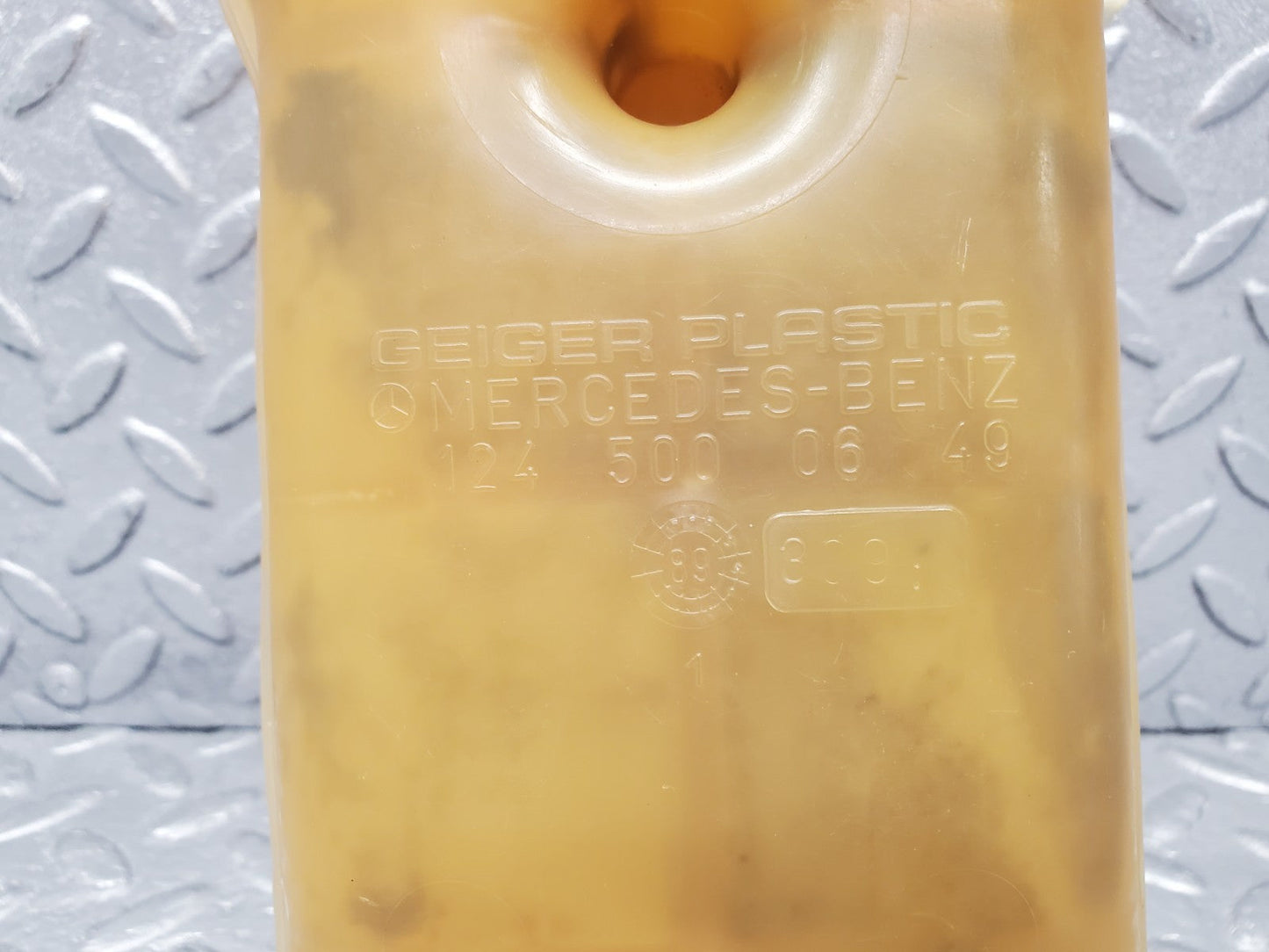 W201 Baby Benz coolant reservoir tank used OEM