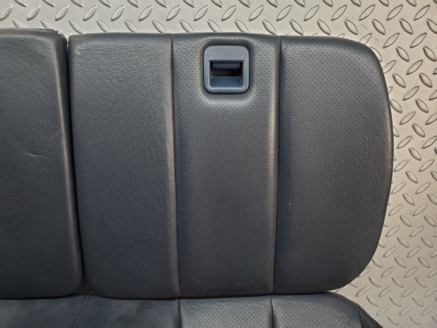 45156 Mercedes-Benz R129 300SL Coupe Rear Seat Set Blue Leather 1299220001
