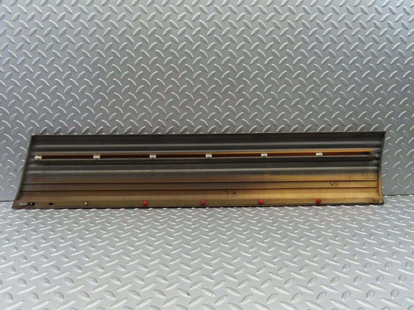 6196 Mercedes-Benz W126 380SE Front Left Door Lower Moulding Trim 1266902340