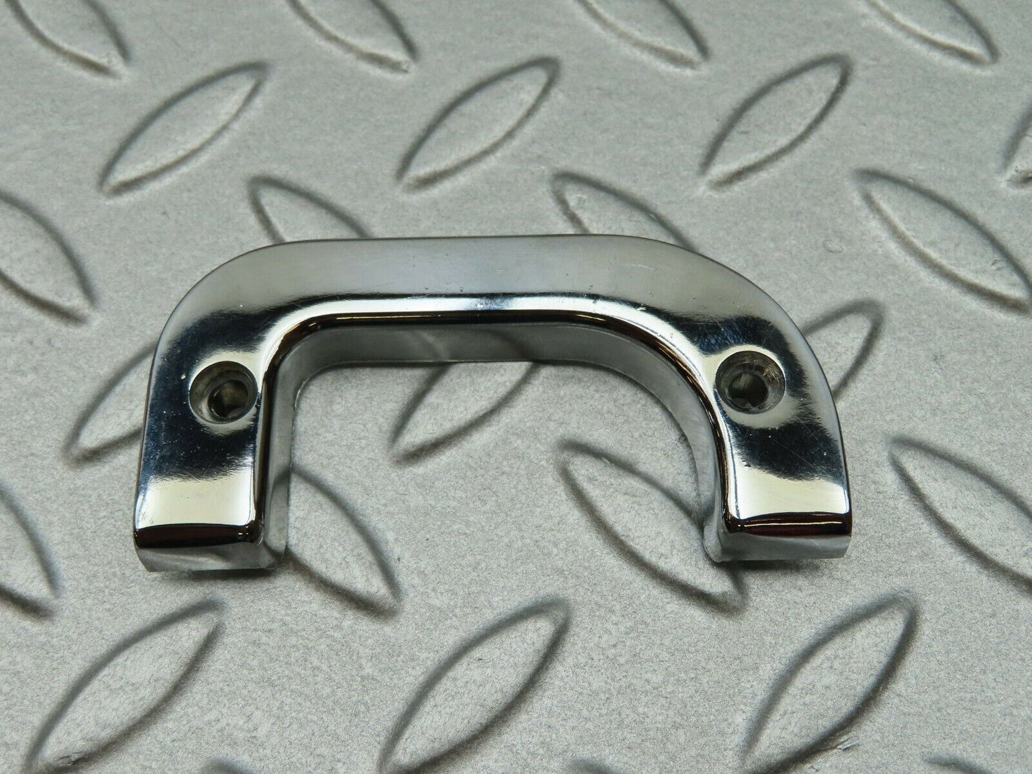 4528 Mercedes-Benz W123 230E Right Interior Chrome Door Latch Trim 1237230224