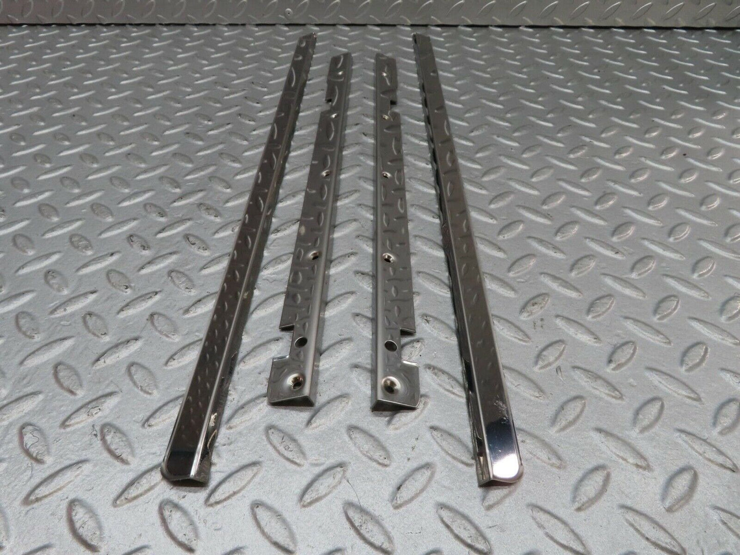 16378 Mercedes-Benz W124 260E Sunroof Chrome Trim Set