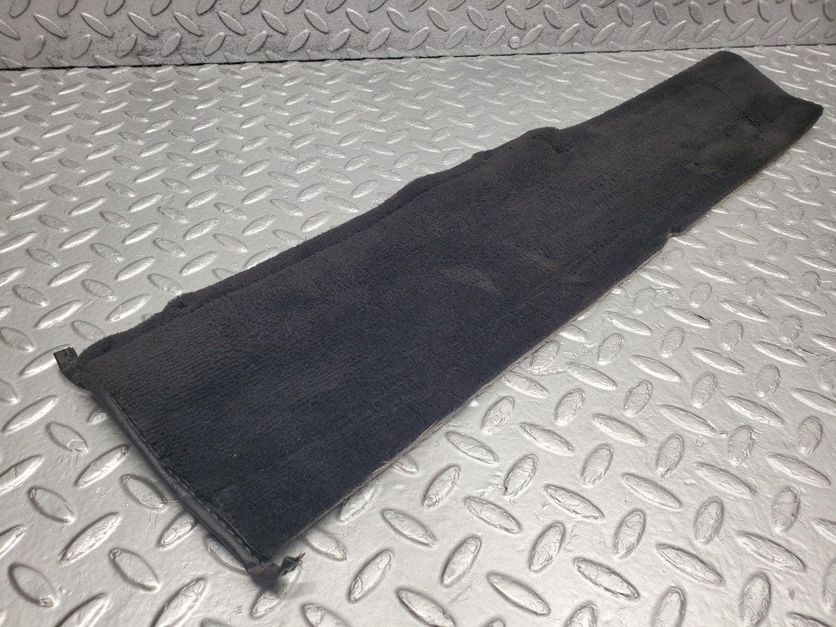 W201 Baby Benz door sill floor carpet left side black used OEM