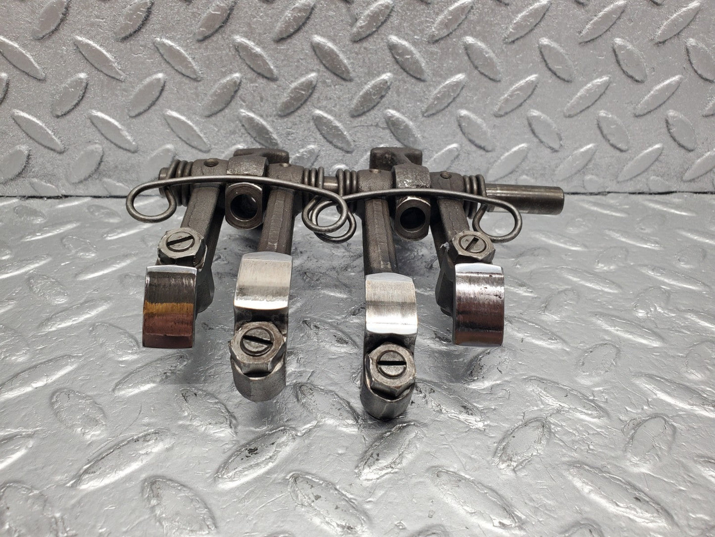 W112 rocker arm support arm and shaft used OEM