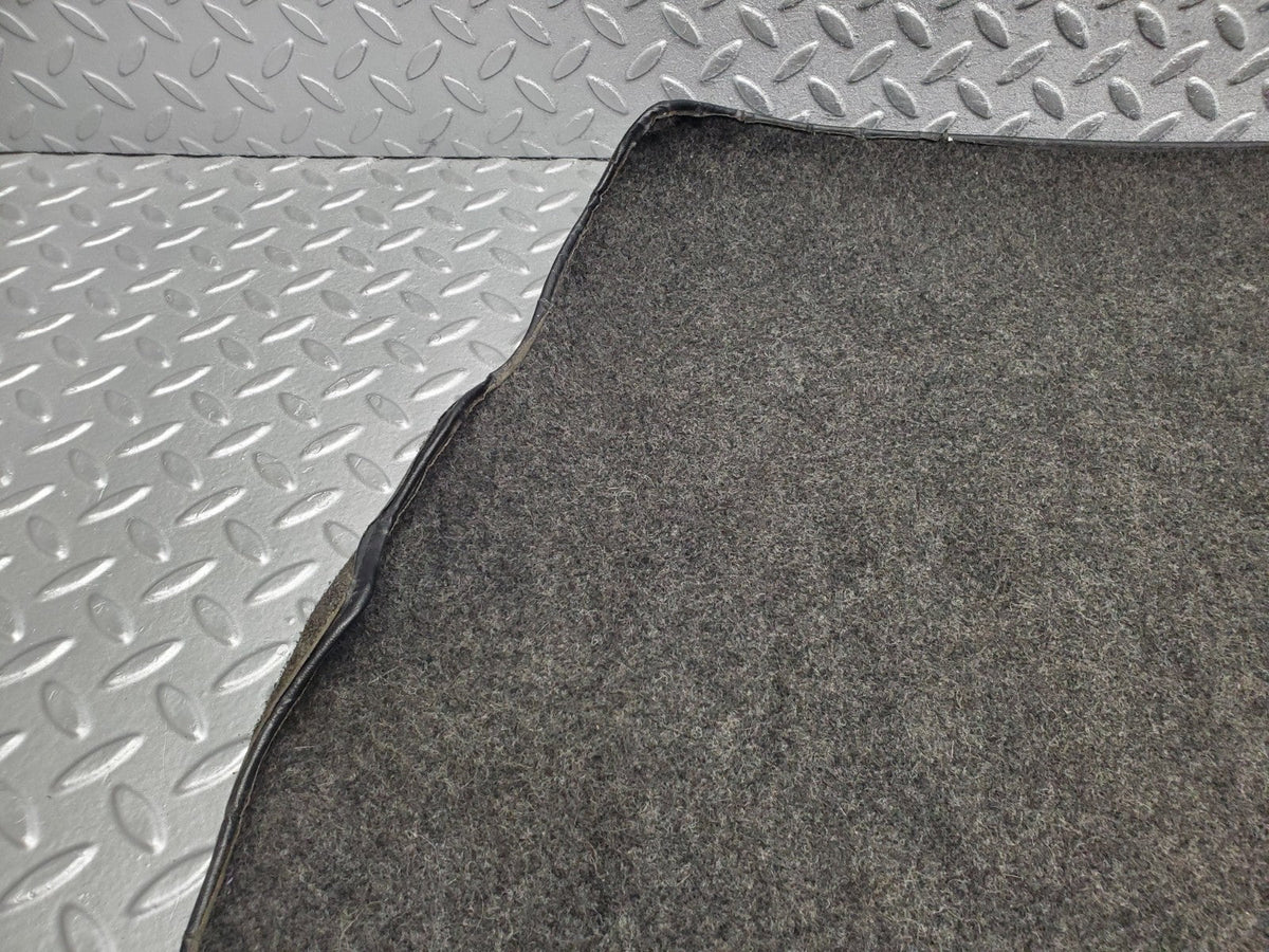 W201 Baby Benz trunk boot floor carpet grey used OEM